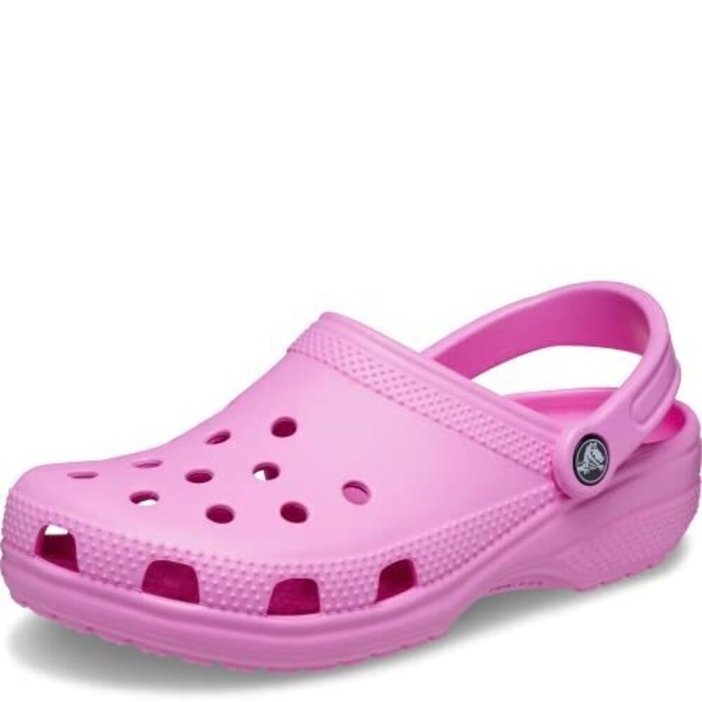 CROCS UNISEX-ADULT CLASSIC CLOGS (BEST SELLERS), TAFFY PINK, 4 MEN/6 WOMEN